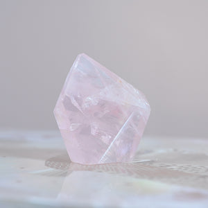 extra gemmy rose quartz | freeform F