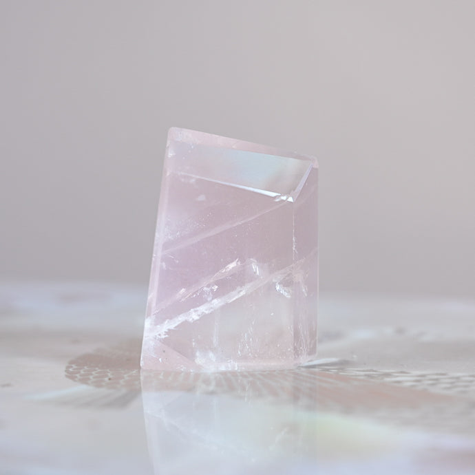 extra gemmy rose quartz | freeform E