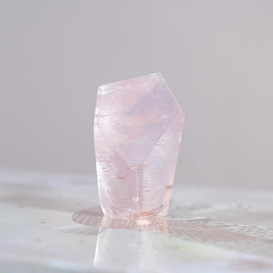 extra gemmy rose quartz | freeform H