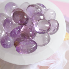 Load image into Gallery viewer, high-grade lilac amethyst tumble stones