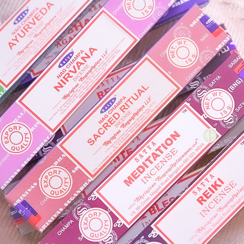satya incense sticks | select your scent