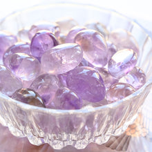 Load image into Gallery viewer, high-grade lilac amethyst tumble stones