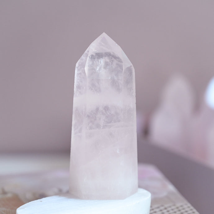 girasol rose quartz | tower f