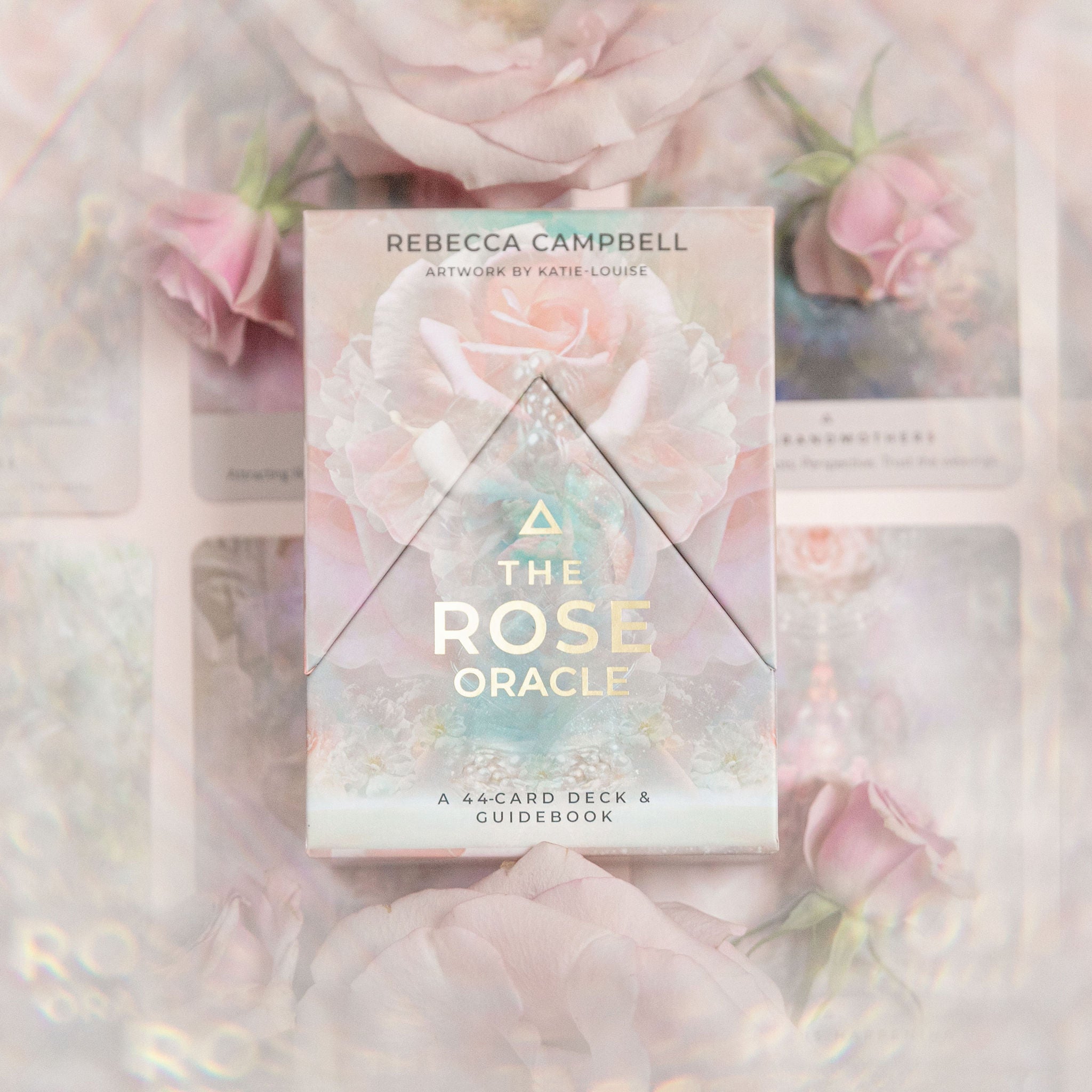 趣味+スポーツ+実用 The RoseOracle &amp; The HealingWatersOracle The Rose Oracle Deck - Rocks with Sass