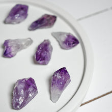 Load image into Gallery viewer, high grade raw amethyst points | uruguay
