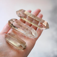 Load image into Gallery viewer, double terminated brazilian quartz points