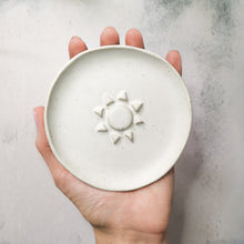 Load image into Gallery viewer, celestial stoneware smudge / trinket dish