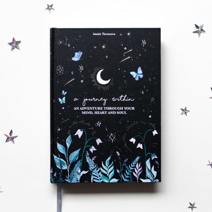 dreamy moons | a journey within - guided journal