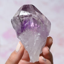 Load image into Gallery viewer, XL AAA-grade raw phantom amethyst point | select your own