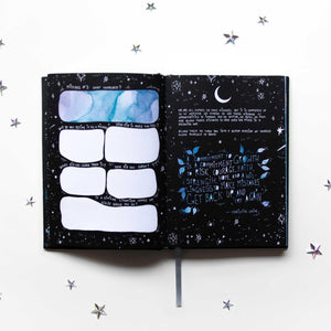 dreamy moons | a journey within - guided journal