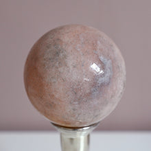 Load image into Gallery viewer, large pastel pink amethyst sphere