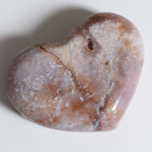Load image into Gallery viewer, large pink amethyst heart H