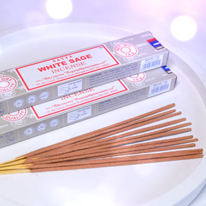 satya incense sticks | white sage