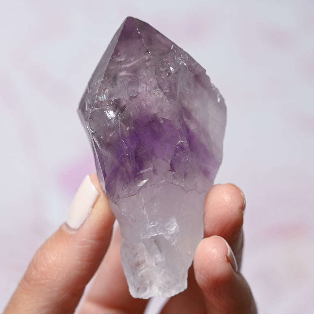 XL AAA-grade raw phantom amethyst point | select your own